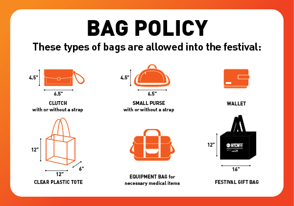 Read Our Bag Policy Before You Hit the Piers
