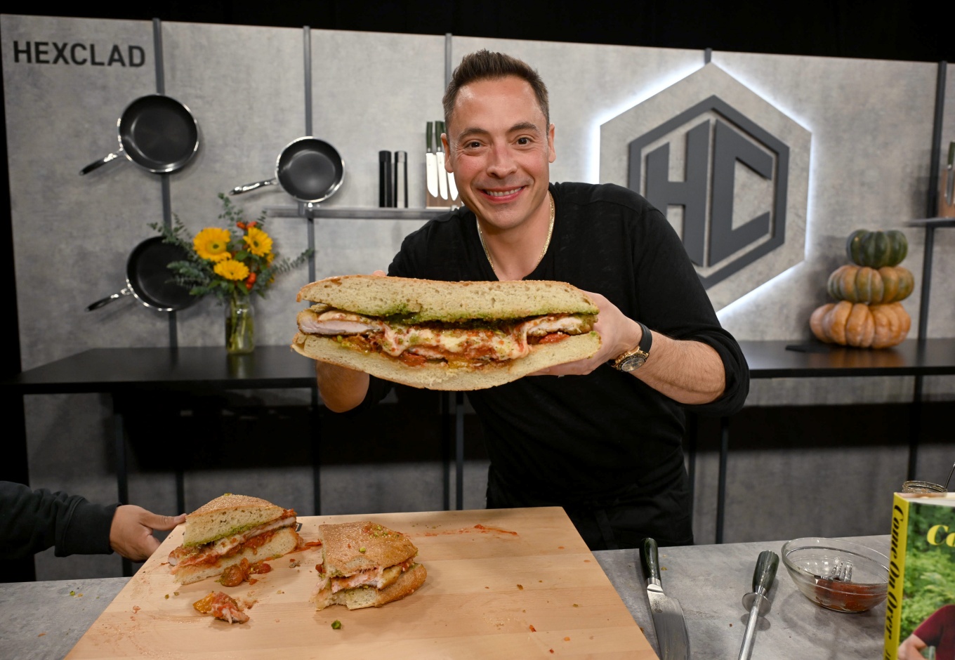 Food Network New York City Wine & Food Festival presented by Invesco QQQ Grand Tasting featuring Culinary Demonstrations presented by HexClad