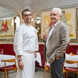 Alain Ducasse and Alberto Marcolongo